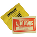 Vinyl Automotive License & Registration Wallets